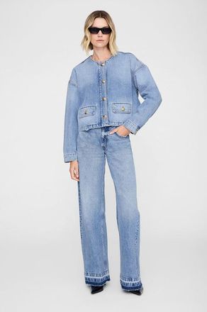 Anine Bing Blanche Jacket in Caspian Blue at Nordstrom, Size X-Small