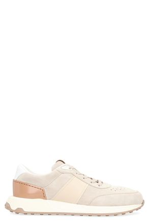 Tod's Beige Suede Sneakers