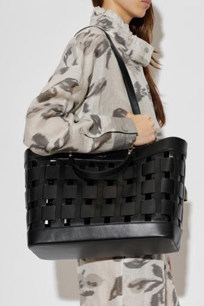 Emporio Armani Bag With Printed Logo, Womens, Black