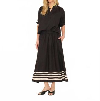 Xirena Lucille Midi Skirt In Black