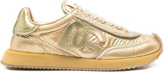 Dolce & Gabbana DG Cushion Logo Sneakers - Womens - Thermoplastic Polyurethane (TPU)/Polyurethane/Polyester/Calf Leather