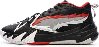 Puma Basketball Shoes Black/Red Man Scoot Zeros City, Black, 44.5 EU