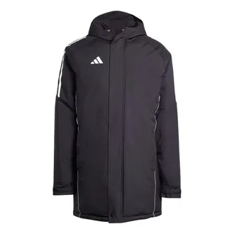 adidas Tiro 24 Stadium Soccer Parka Asia Sizing Black White IJ7391