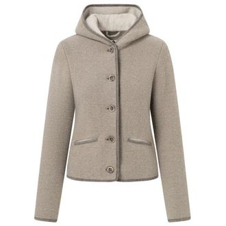 Stapf Malwina Wolljacke f&uuml;r Damen | beige/grau