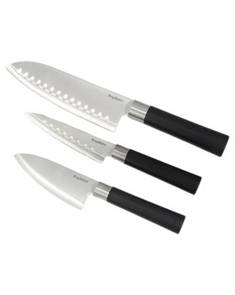 Berghoff Berghoff Dina Codon 3Pc Stainless Steel Santoku Set