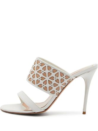 Alexander McQueen Leren sandalen - Wit