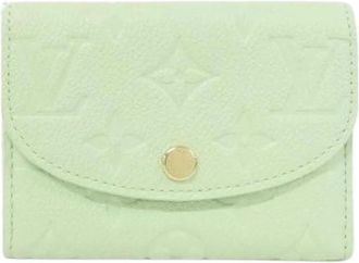 Louis Vuitton Portamonete Pre-owned - - Pre-owned - Donna - Verde - ONE SIZE