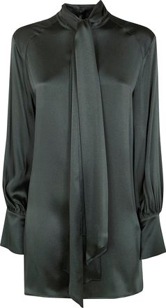 Semicouture Short Satin Dress