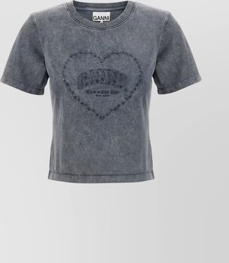 Ganni organic cotton t-shirt