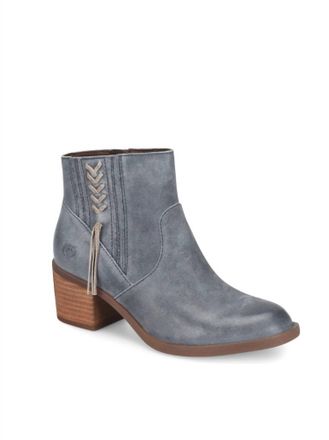 Born Womens Rowan Ankle Boots In Dark Blue
