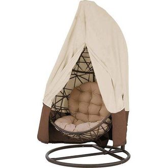 OEM Funda Impermeable Para Silla Colgante De Jard&iacute;n, Funda Protectora Para Sillas Tipo Huevo, Funda Para Mecedora (190 X 115 Cm)