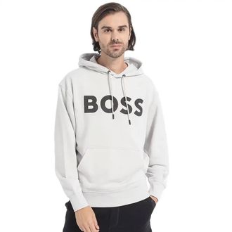 HUGO BOSS Heren, Sweatshirts & Hoodies, Grijs, Maat: M