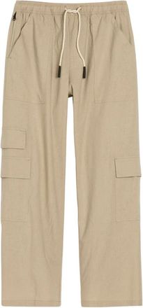 OAS Linnen Cargo Broek - Heren - Straight fit broeken - Beige - L - Linnen - Broeken