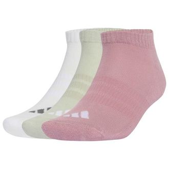 adidas Cushioned Essential Low Cut 3-Pack Multifunktionssocken f&uuml;r Herren | rosa