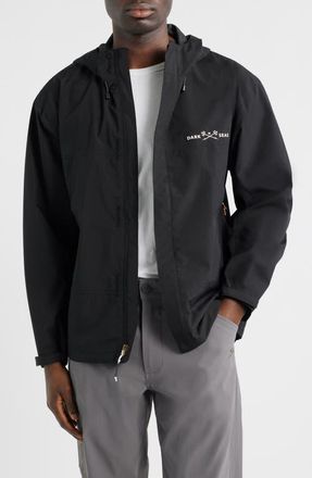 Dark Seas Breakwater Waterproof Ripstop Jacket in Black at Nordstrom, Size Xx-Large