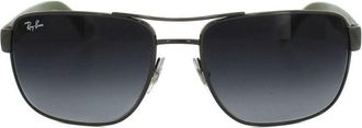 Ray-Ban Mens Sunglasses 3530 004/8G Gunmetal & Blue Grey Gradient - One Size