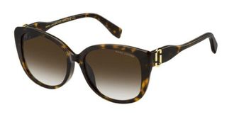 Marc Jacobs MARC 791/F/S Asian Fit 086/HA Womens Sunglasses Tortoiseshell Size 57