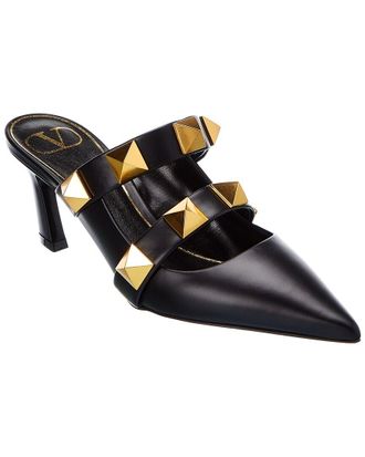 Valentino Roman Stud 65 Leather Mule