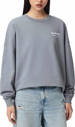 AllSaints Dreamer Lila Sweatshirt in Quarry Blue at Nordstrom, Size X-Small