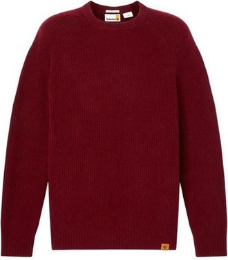 Timberland Rondgebreide trui - Heren - Ronde hals truien - Rood - S - Truien & Vesten
