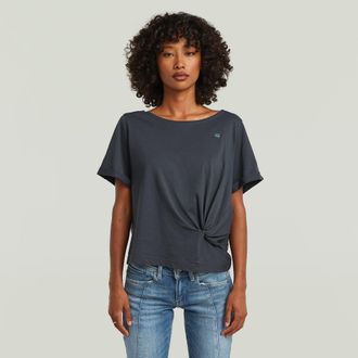 G-Star Knot T-Shirt - Donkerblauw - Dames