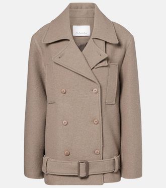 Frankie Shop Caban Scothern in lana vergine