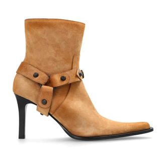 Balenciaga Heeled Boots, female, Brown, Size: 11 US City HA. Bootie Ho90