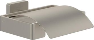 Villeroy & Boch Villeroy&boch - Dispensador De Papel Higi&eacute;nico Con Tapa Villeroy Et Boch Elements - Striking Brushed Nickel