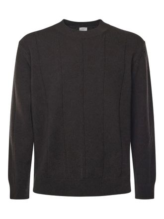Eleventy ribbed crew-neck sweater - men - Wool - S - Black