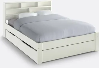 La Redoute Interieurs Bed van massief grenen en MDF, met Nikko lattenbodem