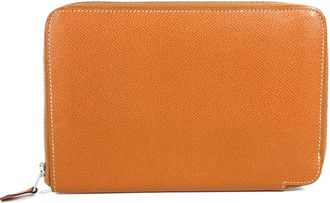 Herm&egrave;s Azap Epsom Leather Long Wallet (Bi-Fold) (Pre-Owned)