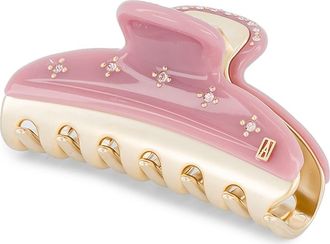 Alexandre de Paris Vendrome Crystal Hair Clip in Pink at Nordstrom