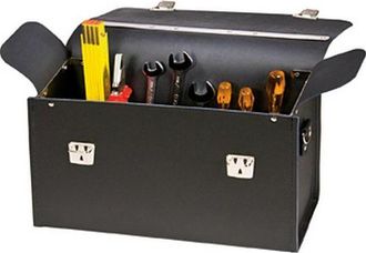 Forum Estuche Para Herramientas En Cuero De Buey, Dimensiones Interior 370 X 110 X 260 Mm, Dimensiones Interior : 370 X 110 X 260 Mm, Volumen Aproximadament