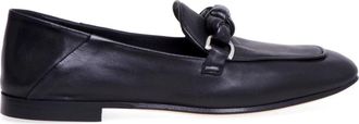 Fru.It Verfijnde Moccasin - Dames - Loafers - Zwart - 36 EU - Leer - Schoenen