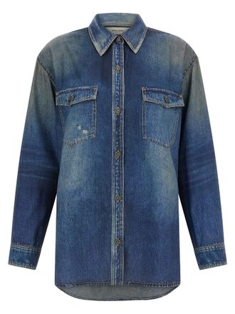 Golden Goose Blue Polyester Womens Blouse