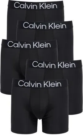 Calvin Klein 5-Pack Boxer Briefs in Ub1 Black at Nordstrom Rack, Size X-Large