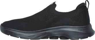 Skechers Mens Go Walk 7 Sneaker, Black Textile, 8 UK