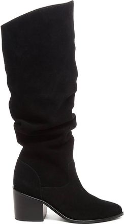 Kelsi Dagger Womens Easton Suede Slouchy Boots In Black
