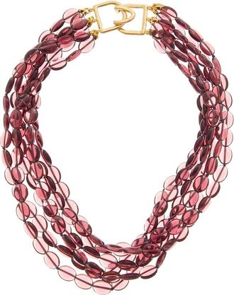 Kenneth Jay Lane Beaded Necklace