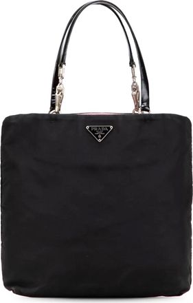 Prada Borsa a mano in tessuto 2000-2013 - Nero