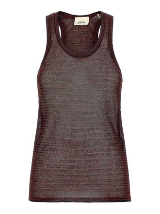 Isabel Marant Burgundy Cevara Top