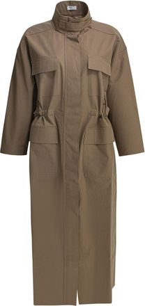 Brunello Cucinelli Brunello Cucinelli Baumwoll-Trenchcoat