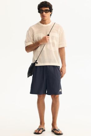 H&M Long Swim Shorts in Dark Blue at Nordstrom, Size X-Large
