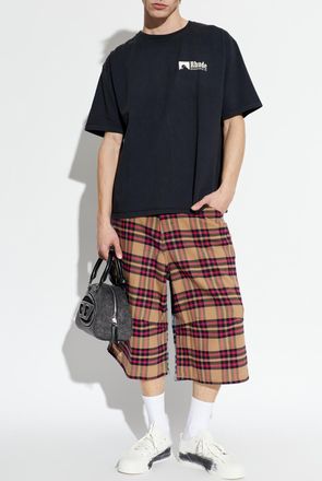 Rhude T-shirt With Printed Logo, Mens, Black