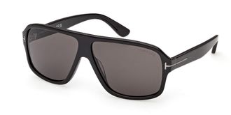 Tom Ford FT1335-N WILLIAM-02 01A Mens Sunglasses Black Size 63