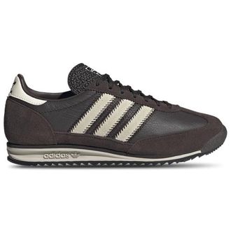 adidas Womens adidas Originals SL 72 - Shoes Cream White/Dark Brown Size 10.0
