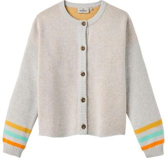 Passenger Dawner Knitted Cardigan Freizeitjacke f&uuml;r Damen | grau