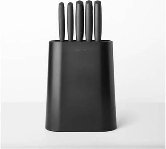 Brabantia Tasty+ Messenblok - met 5 Messen - Dark Grey