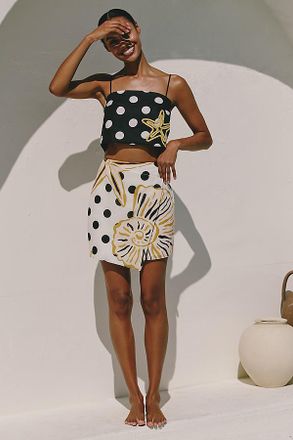 Cala de la Cruz Chemena Linen Skirt