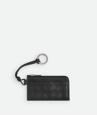 Bottega Veneta Intrecciato L-zipped Card Holder On Strap - Bottega Veneta